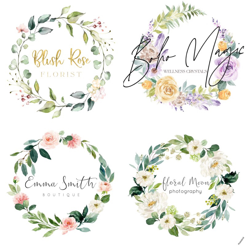 

ARABELLA FLORIZ | JASA BIKIN DESAIN LOGO OLSHOP BISNIS SIMPLE ELEGANT