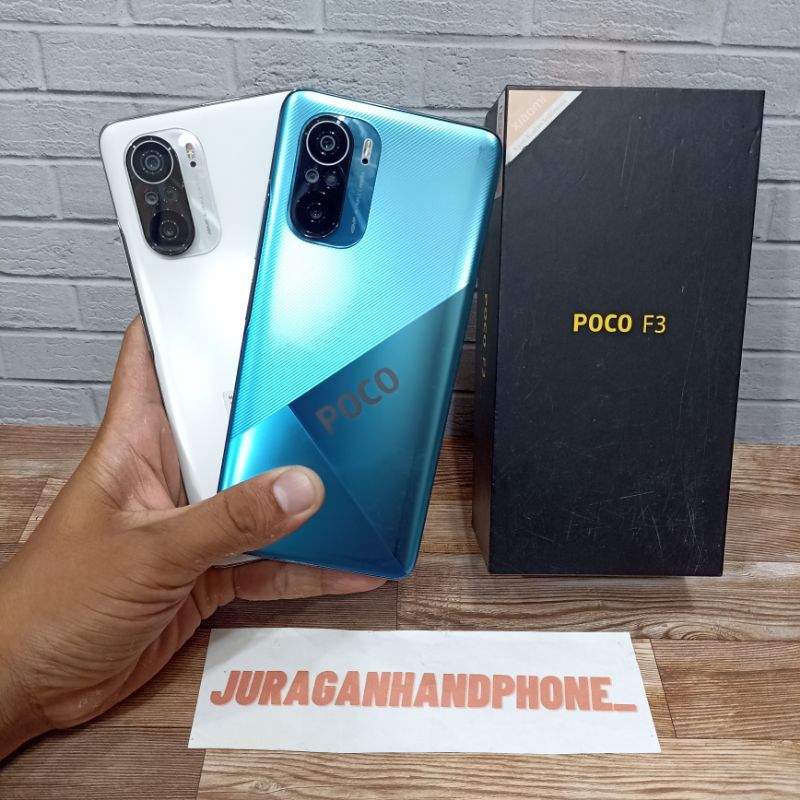 Poco F3 Ram 8GB Internal 256GB 8/256GB 6/128GB Hp Second Seken Bekas Fullset