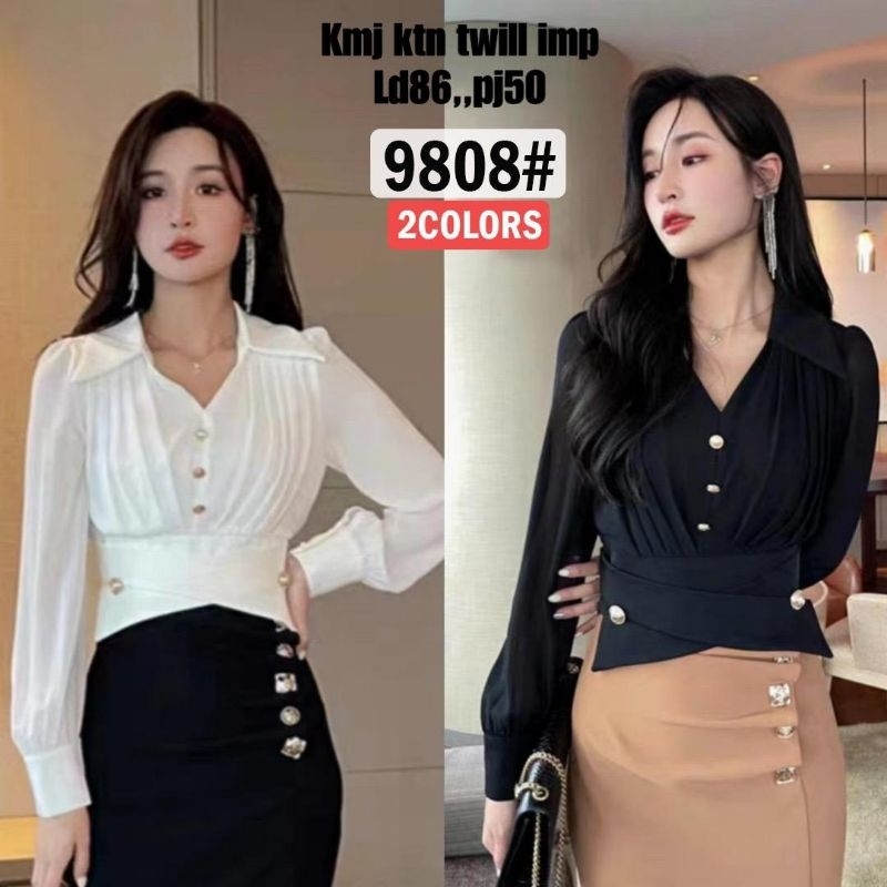 9808 Kmj ktn twill imp wanita