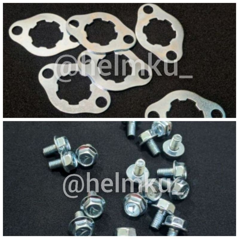 Klip Pengunci Gear dan Baut Tiger GL Pro New Megapro Verza CRF CB150R