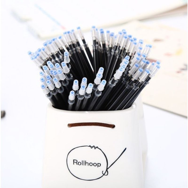 

TRENDZ○●REFILL PEN GEL WARNA HITAM ISI PULPEN WARNA HITAM