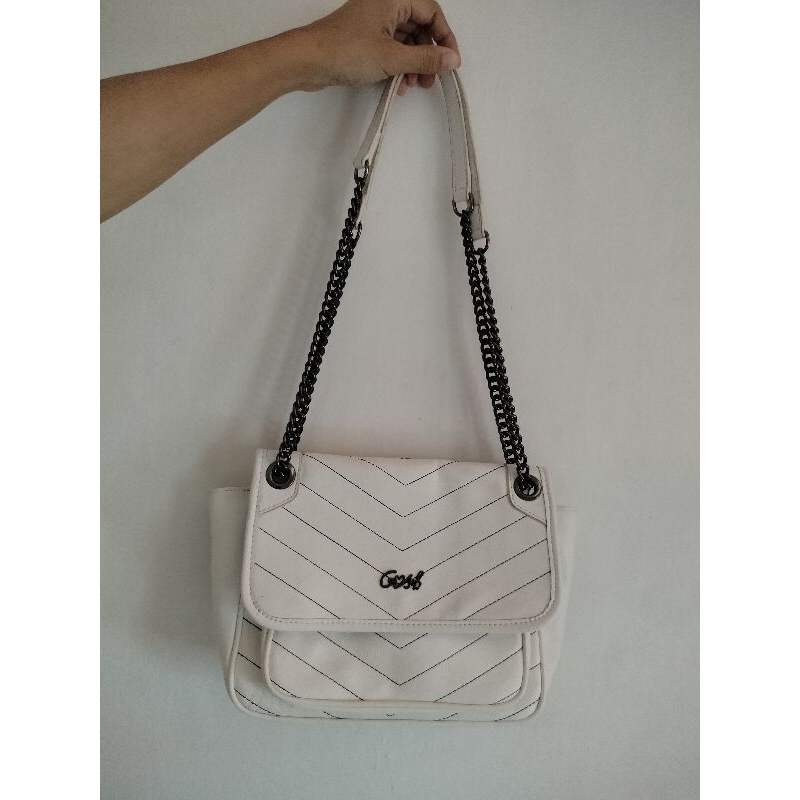 preloved tas gosh putih