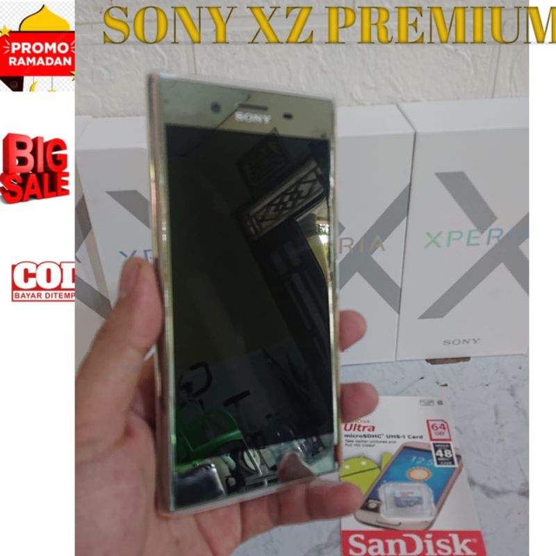 SONY XPERIA XZ PREMIUM RAM 4/64GB MULUS NO MINUS ORY