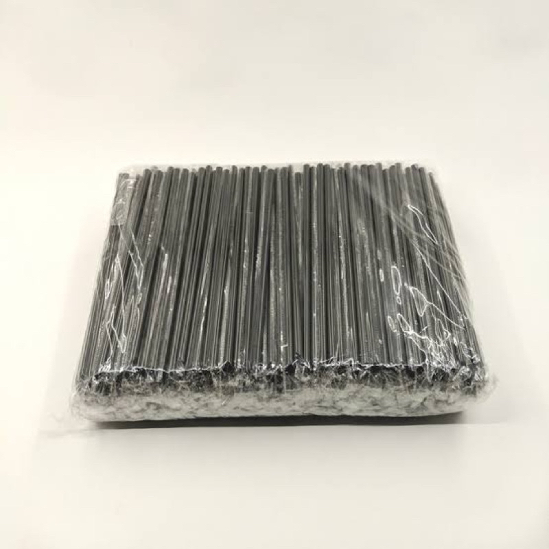 sedotan hitam steril 500pcs