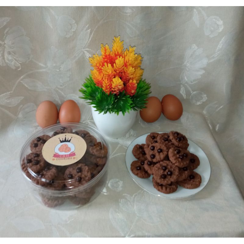 

Choco Chip Cookies // Cookies // Choco Chip // Kue Kering // Kue Lebaran // Kue Suguhan // Kue Coklat // Cookies Coklat // Cookies Lebaran