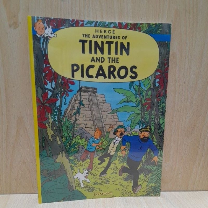 komik TINTIN AND THE PICAROS.penerbit Egmont.