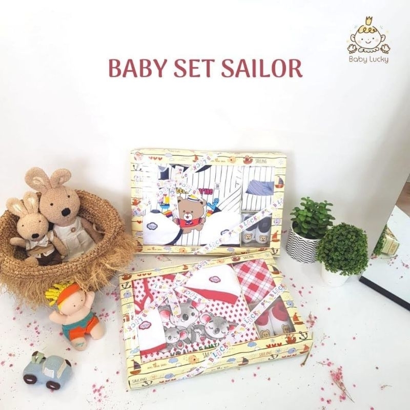 Bb Lucky Gift Box / Kado Bayi / Hampers bayi baru lahir / Gift Set Baby