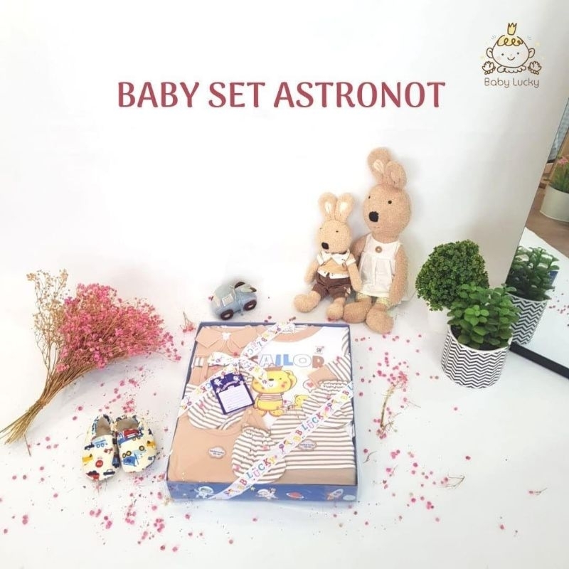 Bb Lucky Gift Box / Kado Bayi / Hampers bayi baru lahir / Gift Set Baby