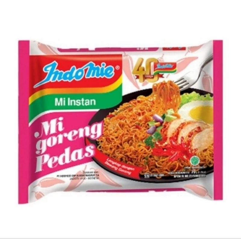 

Indomie goreng pedas indofood