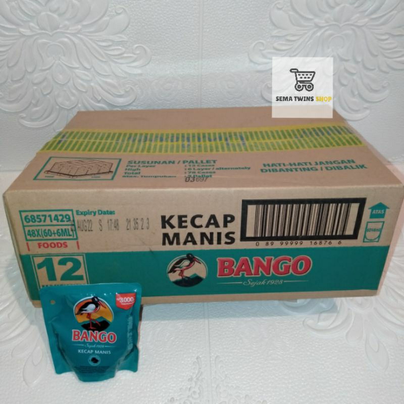 

KECAP BANGO 77GR isi 48 ( 1 DUS / KARTON )