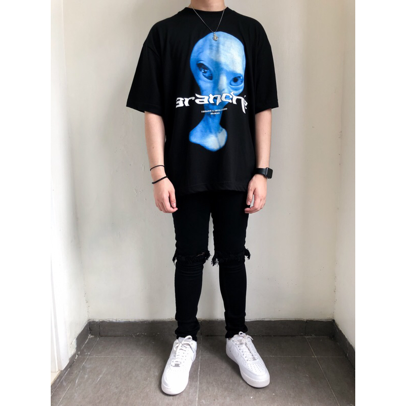 [HOT] Branche Oversize Tshirt Alien