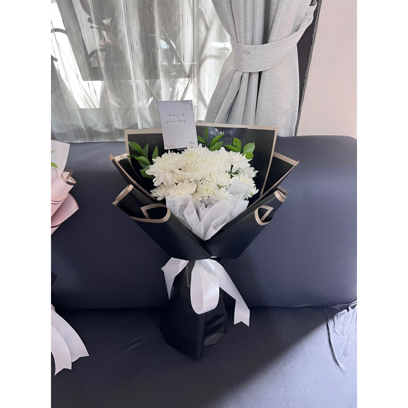 Buket Krisan Medium Fresh - Bellisima Florist Bogor