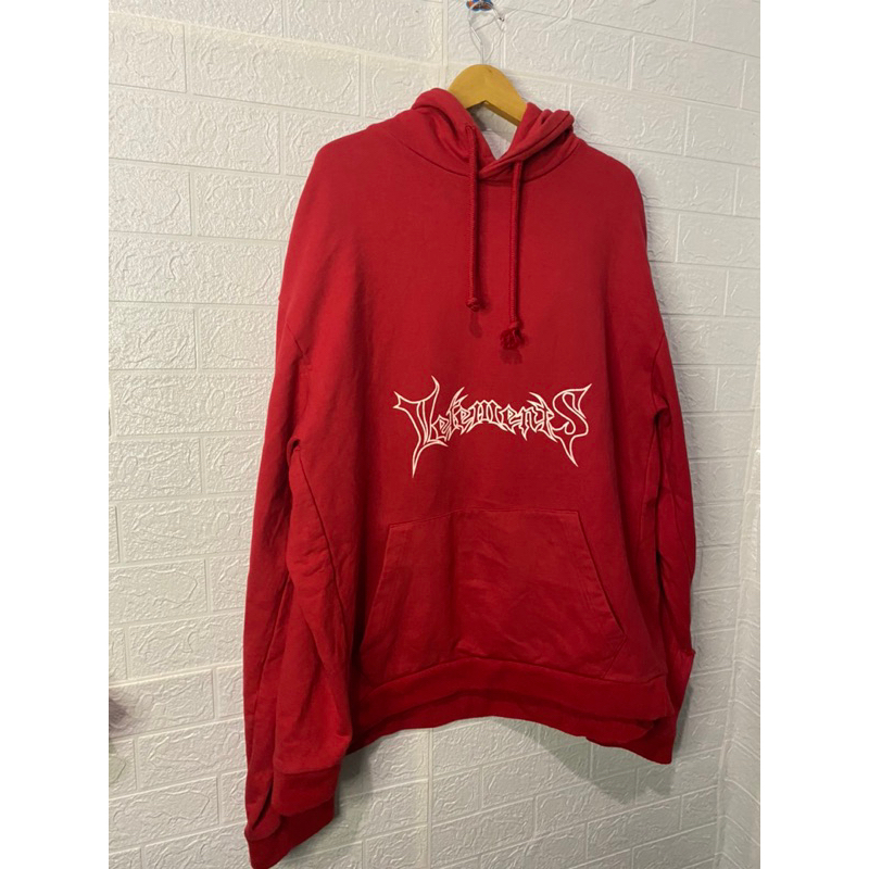 hoodie vetements automne hiver 2017 second