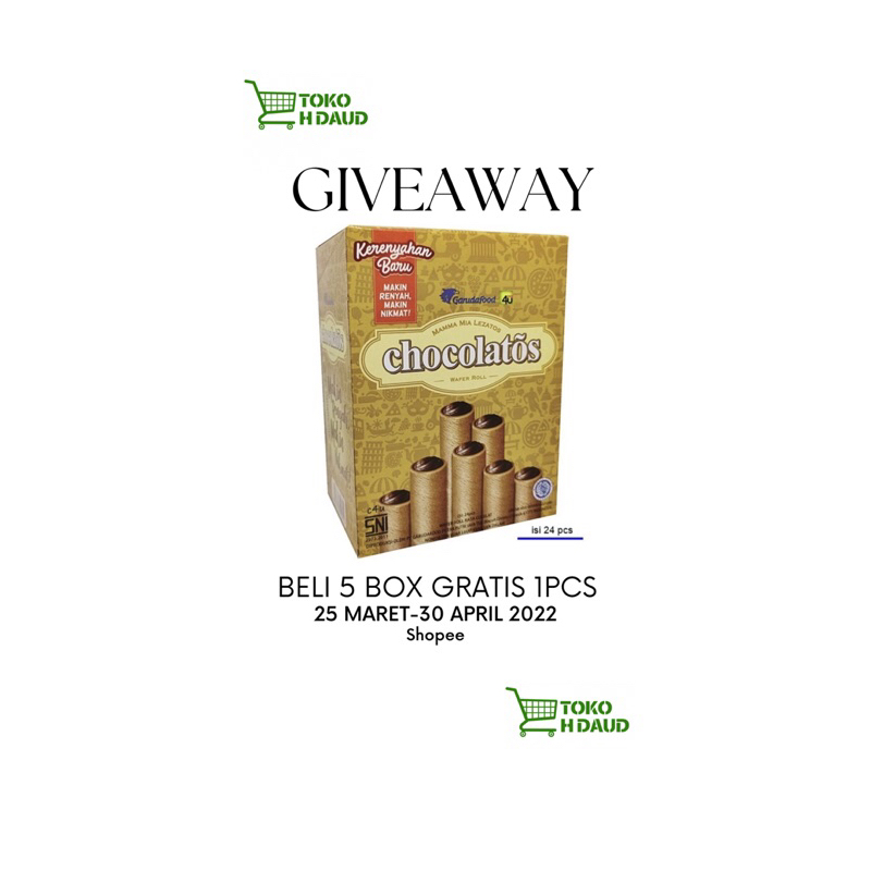 

Chocolatos 1 box (24pcs).