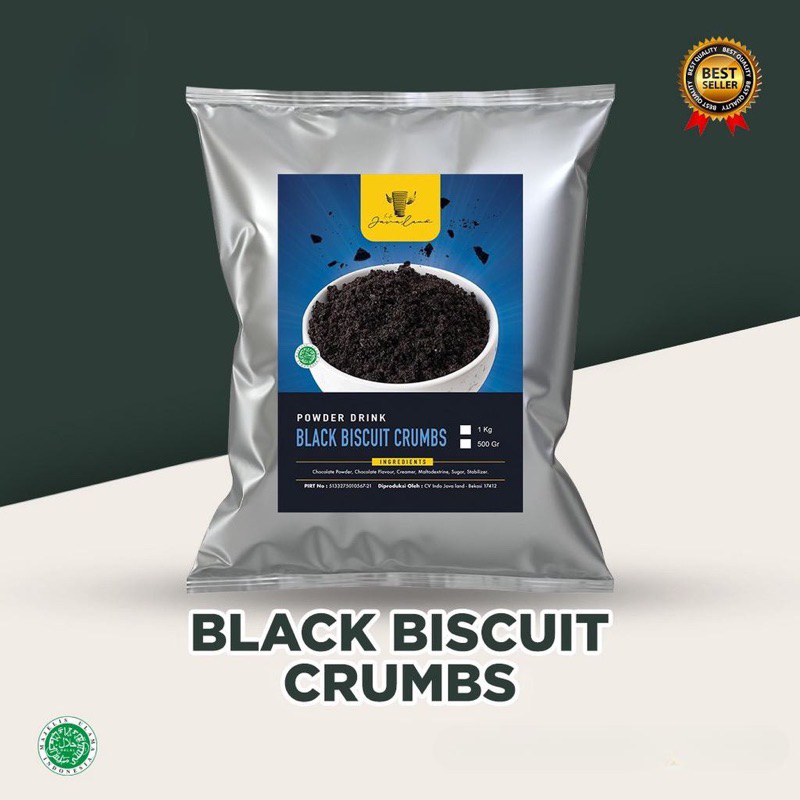 

Black Biscuit Crumbs / Owreo Crumbs 1 Kg