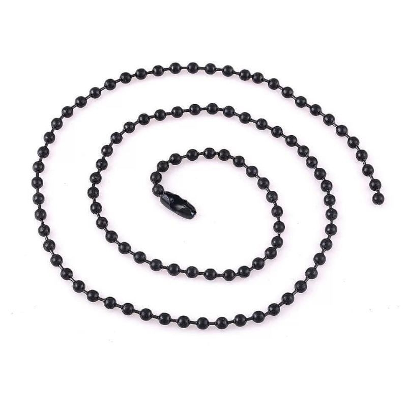 [PROMO] Kalung Lada Hitam Pria/ Wanita Polos Pj. 70cm