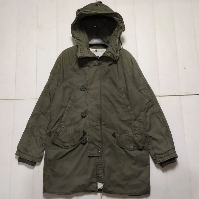 JAKET KAI AAKMAN N-3B PARKA JACKET MILITARY GREEN SIZE L