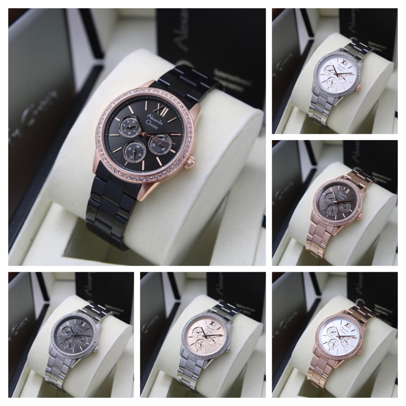 Jam tangan wanita alexander cristie original ac2a46 fashion mata new arival