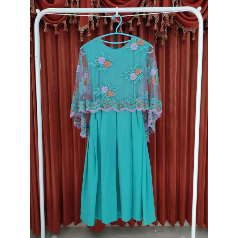 PRELOVED dress wanita Muslim Dress Kondangan Gaun Lamaran