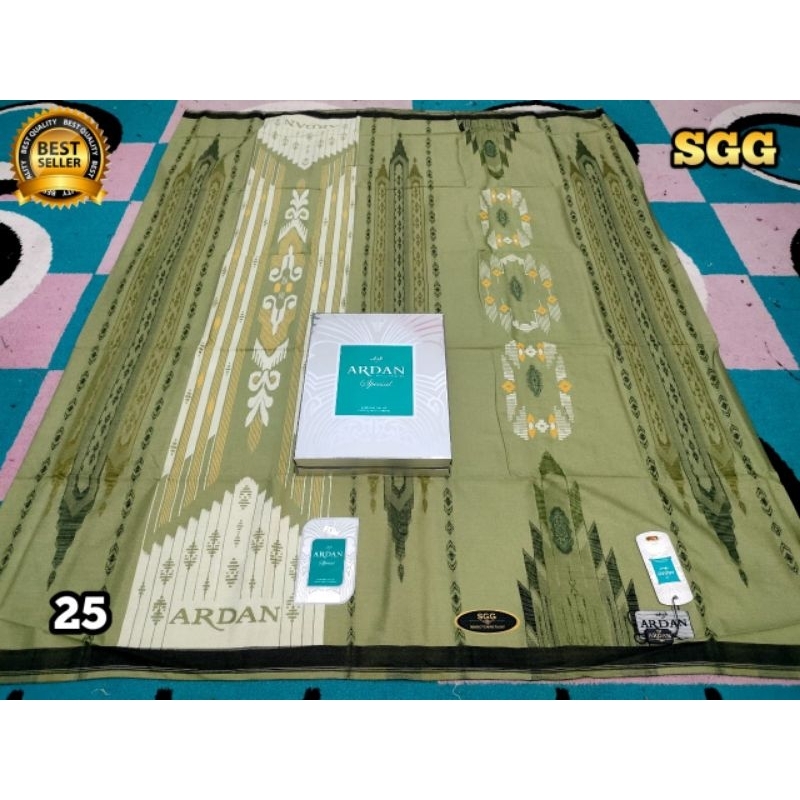 Sarung ARDAN Motif SGG GOLD Songket Gunung Galaxy