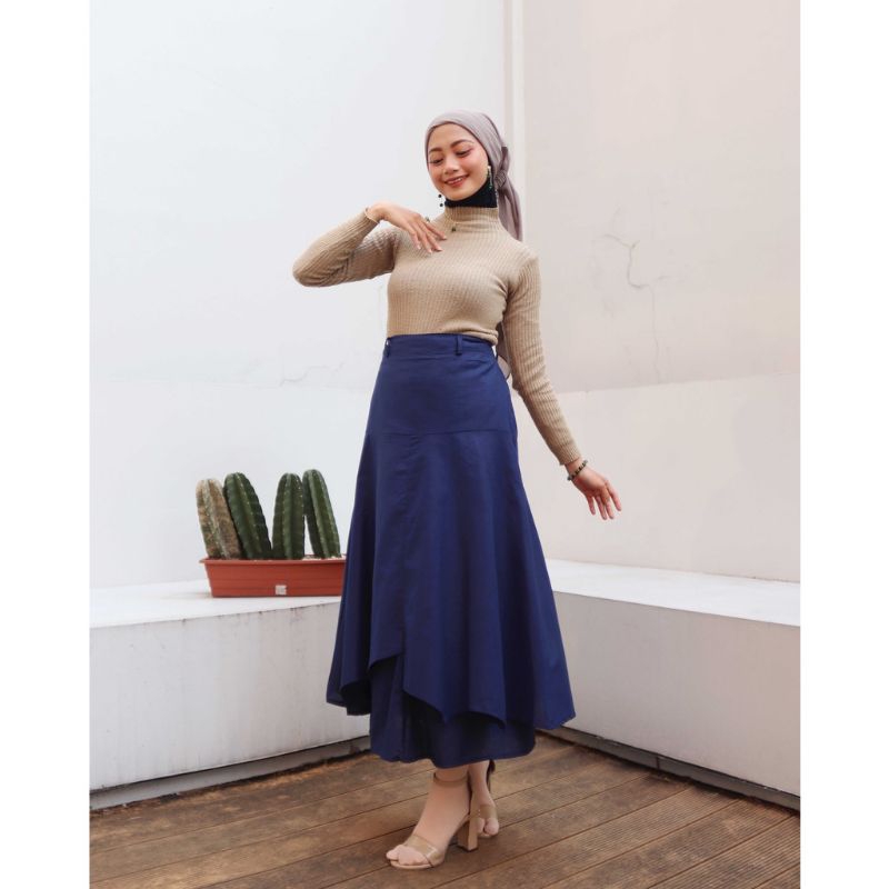 ROK WANITA POLOS BASIC / ROK POLOS KOREAN A732 - 782