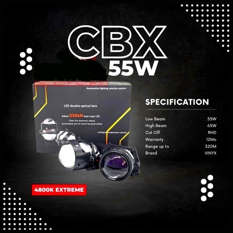 Biled CBX led chips OSRAM. harga 2 pcs