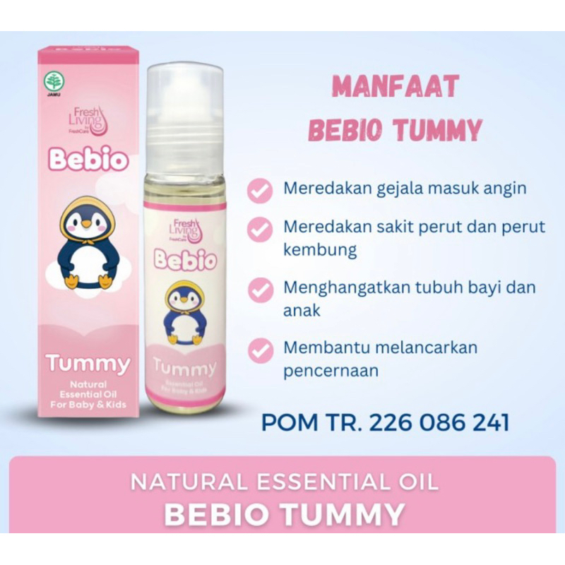 Fresh living bebio 9 ml ( minyak esensial bayi )