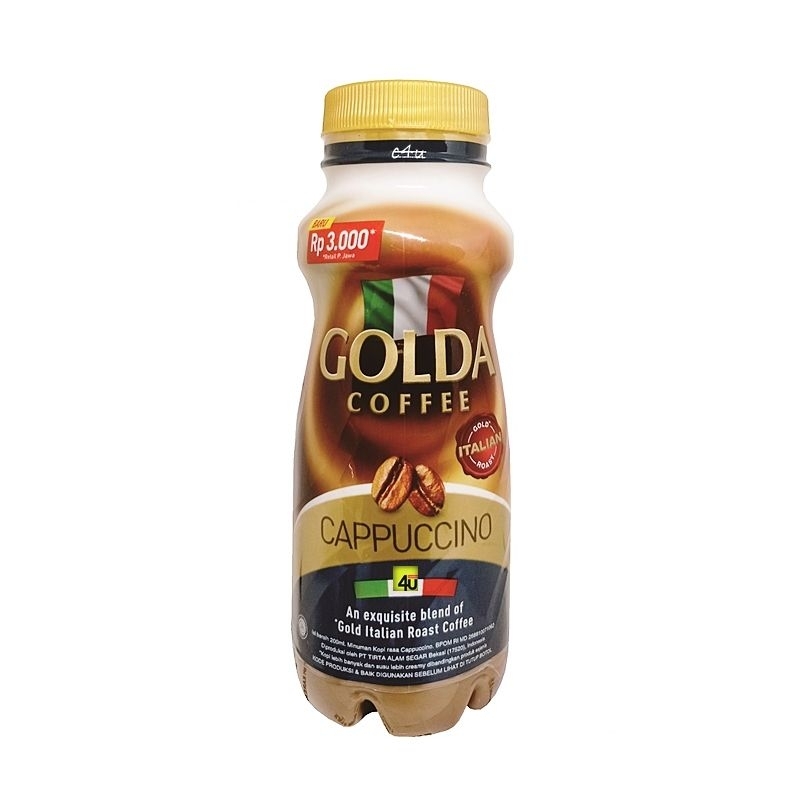 

Golda Cappucino 200 ml isi 12