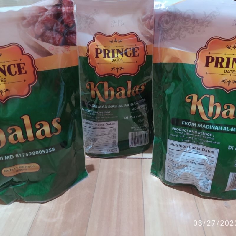 

Kurma Khalas Prince KING 250 gram