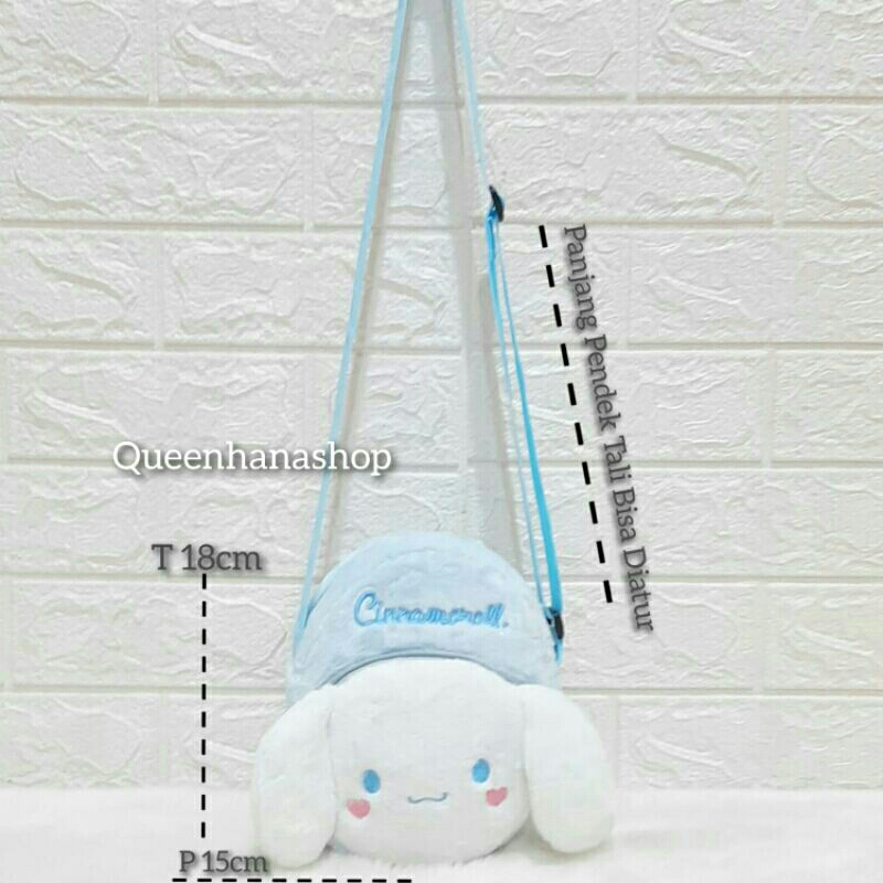 New Tas Selempang Anak Boneka Bulu Cute Karakter