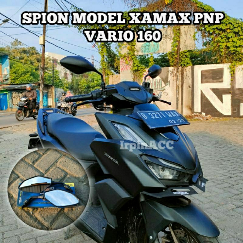 spion Nemo model XMAX tangkai sedang spion Vario 160 vario 125 vario 150 click Aerox Nvx beat PCX ADV NmaX lexi dll