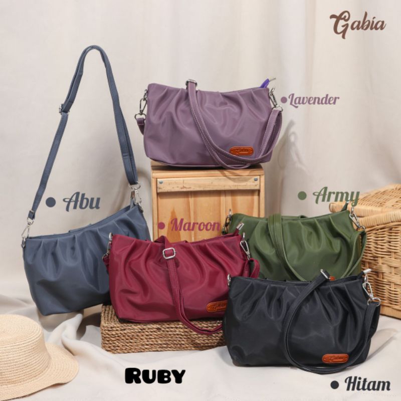 RUBY SLINGBAG CHOCOLY BY GABIA