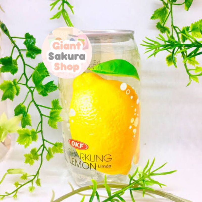 

OKF Sparkling Lemon Can / soft drink / minuman korea