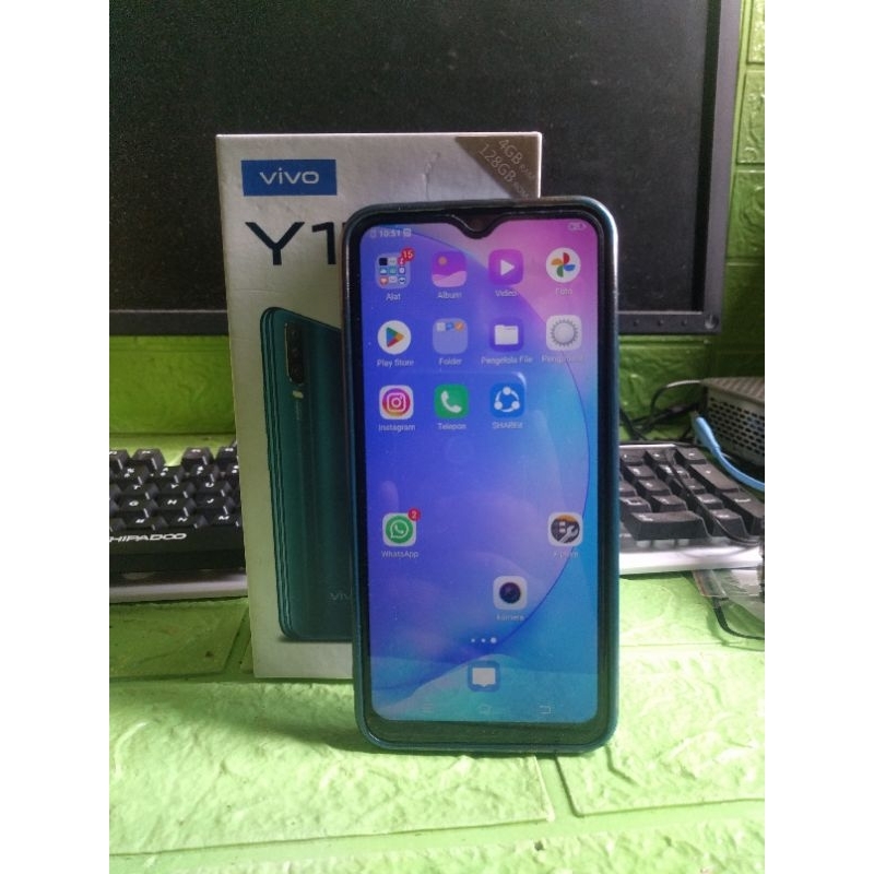 hp second vivo y17 ram 4/128gb