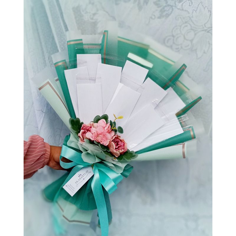 PRASASTI.ID - READY!!! BOUQUET/BUKET UANG KOSONGAN 10 SLOT