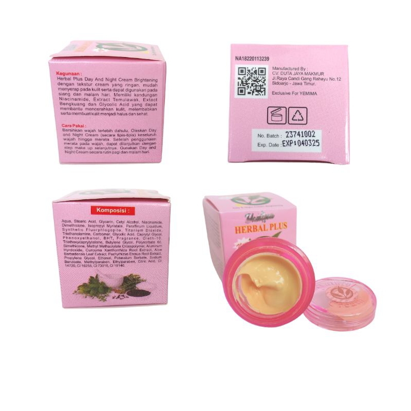 CREAM HERBAL/ ROSE YEMIMA/ 𝐁𝐏𝐎𝐌 ORIGINAL