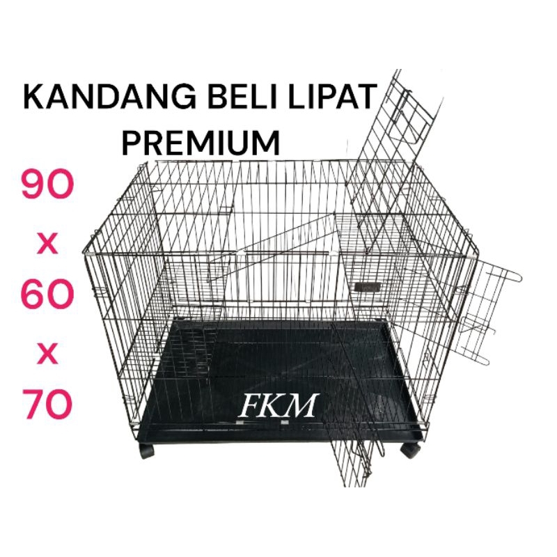 KANDANG ANJING/KUCING JUMBO PREMIUM QUALITY