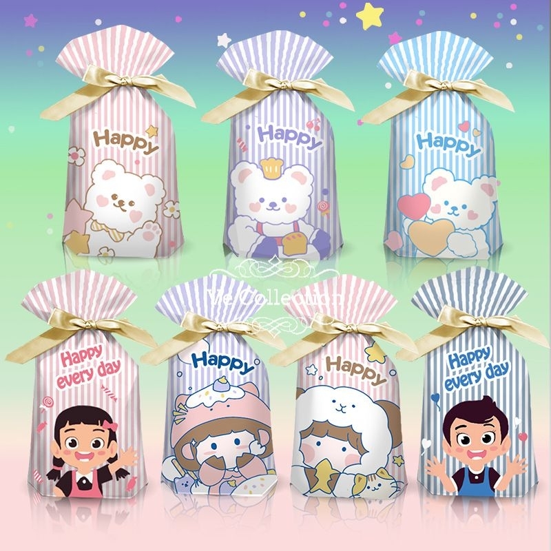 Kantong Serut / Plastik Souvenir Goodie Bag Ulang Tahun Anak