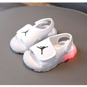 GLORYKIDZ Sepatu sandal Lampu Nyala anak Laki laki Perekat sendal Baby Balita Umur 6 bulan - 2 Tahun SH21102