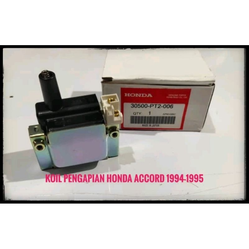 KOIL PENGAPIAN COIL IGNITION HONDA ACCORD CIELO TAHUN1994-1995 ORIGINAL
