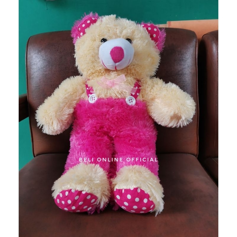 Boneka Beruang Teddy Bear Jojon Ukuran L 50 CM / Boneka Panda Jojon Bahan Halus Termurah