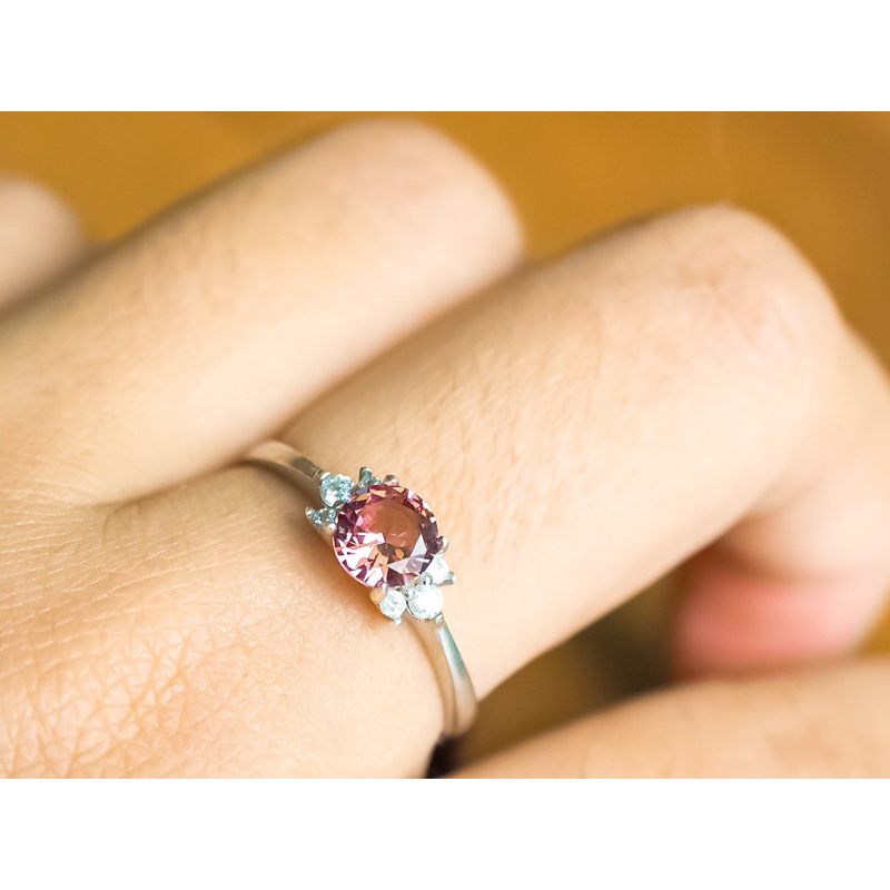 Cincin Zultanite Silver Perak 925 Karat Asli Turki