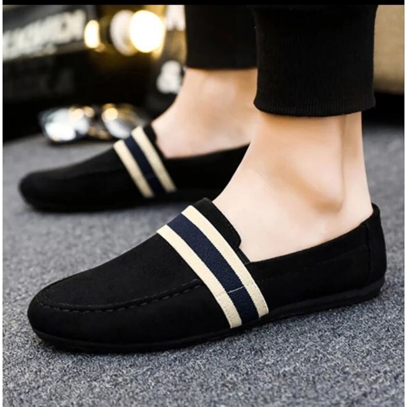 sepatu pria slip slip baru keren kekkinian