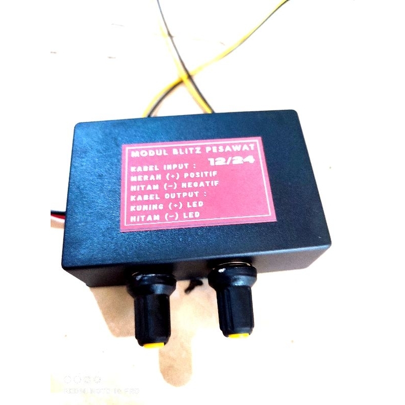 MODUL BLITZ PESAWAT 2 OUTPUT SETELAN UNIVERSAL 12/24 volt