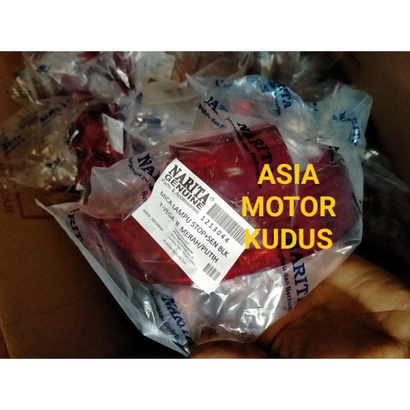 Mica mika kaca stop mika kaca lampu stop cover stoplamp stop lampu belakang Vega R