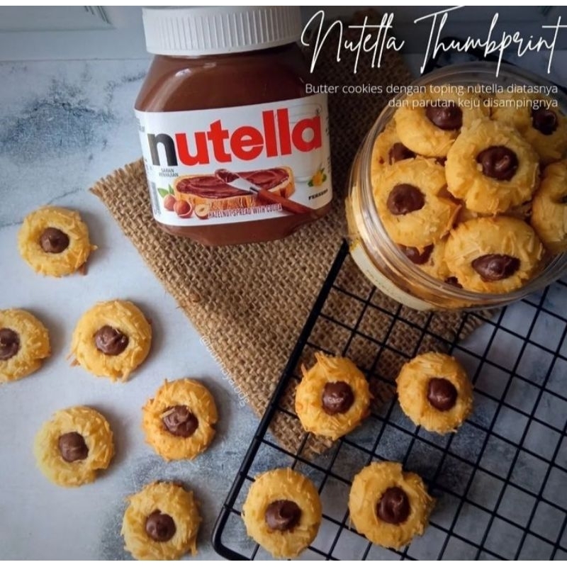 NUTELLA CHEESY Thumbprint