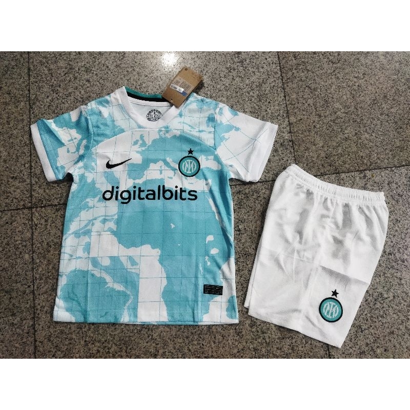 JERSEY BAJU BOLA ANAK INTERRR AWAY KIDS 2022/2023 GRADE ORI