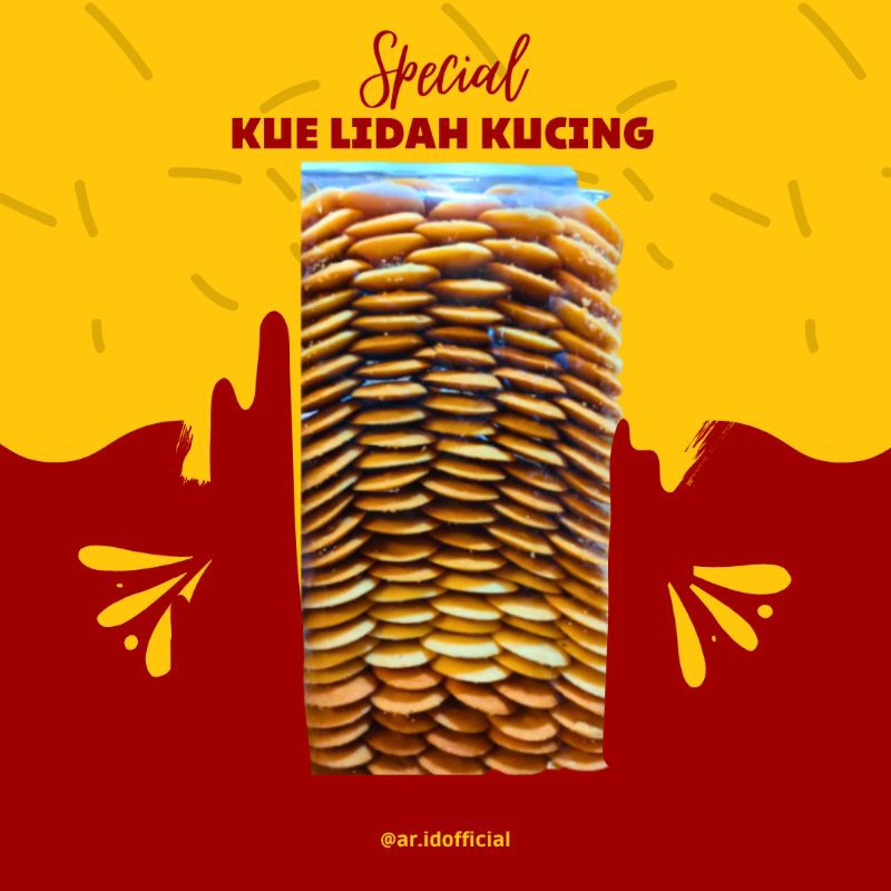 

Kue lidah kucing