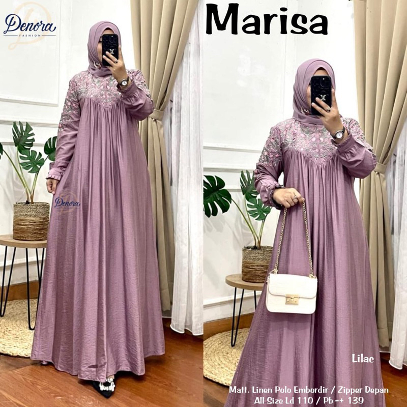 GAMIS MARISA LONGDRESS MARISA DRESS MAXY MEWAH LUXURY  DRESS MARISA