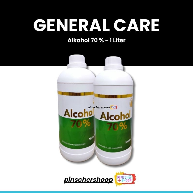 Alkohol 70% Antiseptik 1 Liter Alcohol GeneralCare